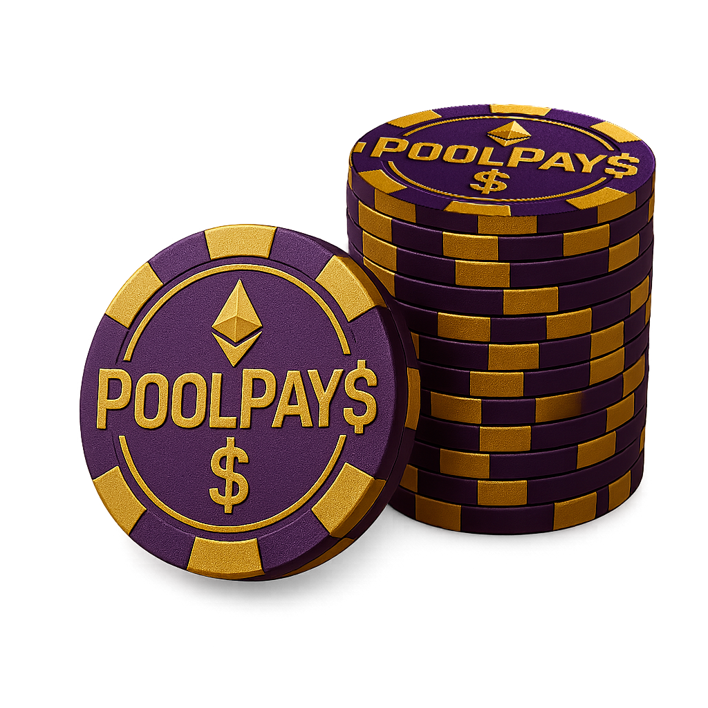 PoolPay$ Casino Chips